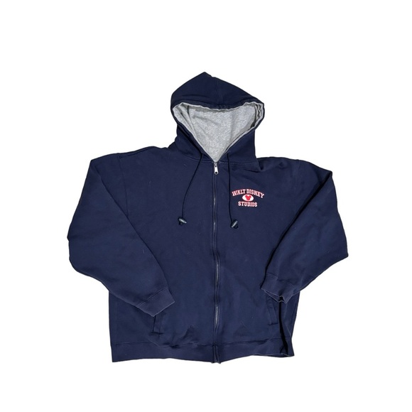 Vintage 90’s Walt Disney Studious Zip Up Hoodie NWOT - Picture 1 of 3